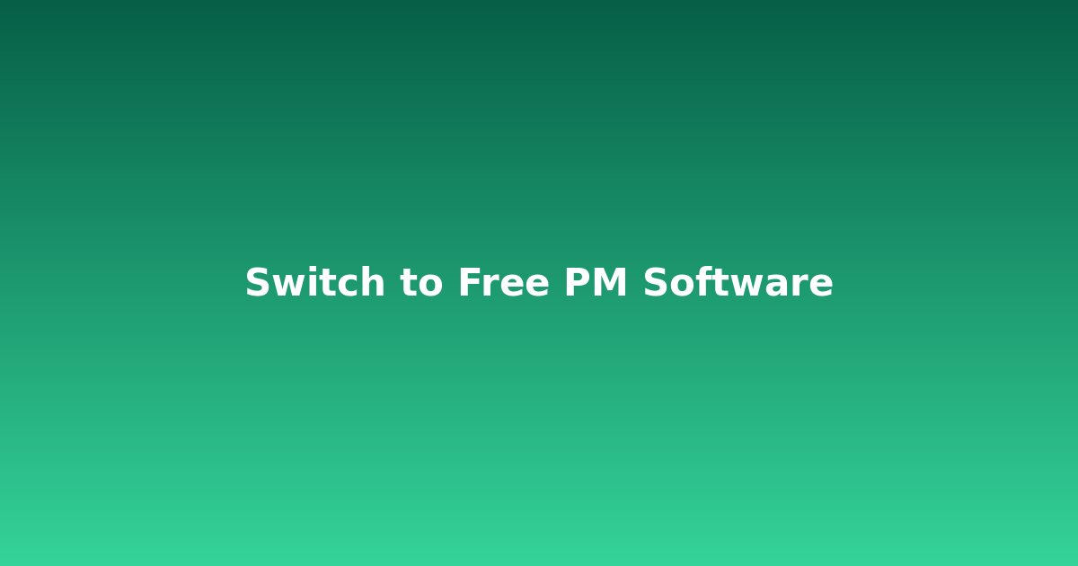 Migrating from Monday.com to free PM tools